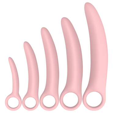 Dilatatore in silicone 5 pezzi Intimichic per vaginite